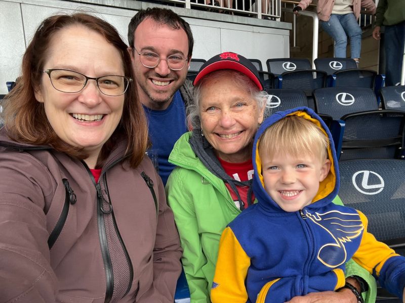 Rainy Day at the Ballpark