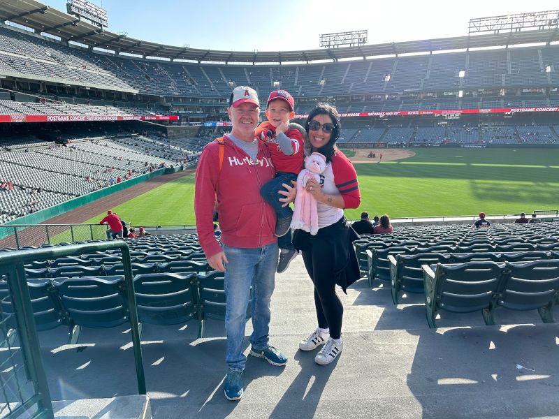 Enjoying a Ballgame