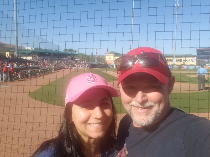 At Spring Training!