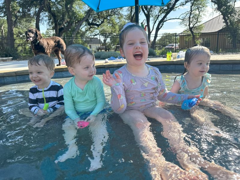 Swimming With Cousins